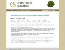 Tablet Screenshot of christchurchlaw.co.uk